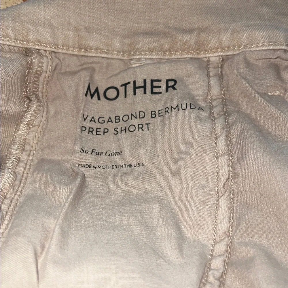 MOTHER Vagabond Bermuda Prep Short 🩳 🤎🖤 - Picture 9 of 10